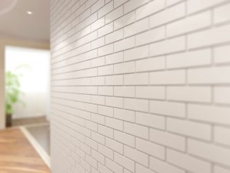 Telhas de gesso para decoração de interiores: 160+ Foto (sob a pedra, sob o tijolo) para auto-expressão brilhante