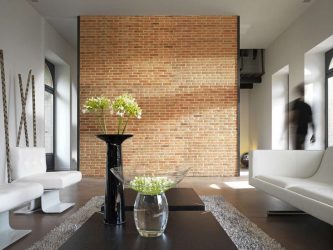 Telhas de gesso para decoração de interiores: 160+ Foto (sob a pedra, sob o tijolo) para auto-expressão brilhante