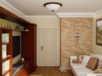 Telhas de gesso para decoração de interiores: 160+ Foto (sob a pedra, sob o tijolo) para auto-expressão brilhante