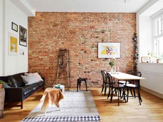 Telhas de gesso para decoração de interiores: 160+ Foto (sob a pedra, sob o tijolo) para auto-expressão brilhante