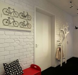 Telhas de gesso para decoração de interiores: 160+ Foto (sob a pedra, sob o tijolo) para auto-expressão brilhante
