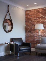 Telhas de gesso para decoração de interiores: 160+ Foto (sob a pedra, sob o tijolo) para auto-expressão brilhante