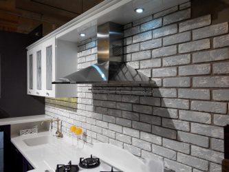 Telhas de gesso para decoração de interiores: 160+ Foto (sob a pedra, sob o tijolo) para auto-expressão brilhante