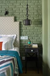 Telhas de gesso para decoração de interiores: 160+ Foto (sob a pedra, sob o tijolo) para auto-expressão brilhante