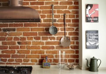 Telhas de gesso para decoração de interiores: 160+ Foto (sob a pedra, sob o tijolo) para auto-expressão brilhante
