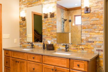 Telhas de gesso para decoração de interiores: 160+ Foto (sob a pedra, sob o tijolo) para auto-expressão brilhante