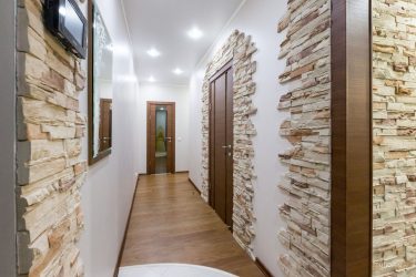 Telhas de gesso para decoração de interiores: 160+ Foto (sob a pedra, sob o tijolo) para auto-expressão brilhante