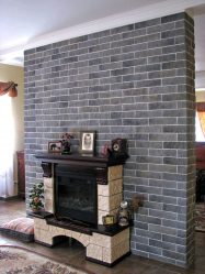Telhas de gesso para decoração de interiores: 160+ Foto (sob a pedra, sob o tijolo) para auto-expressão brilhante