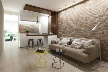 Telhas de gesso para decoração de interiores: 160+ Foto (sob a pedra, sob o tijolo) para auto-expressão brilhante