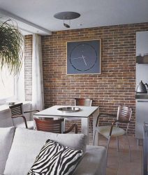 Telhas de gesso para decoração de interiores: 160+ Foto (sob a pedra, sob o tijolo) para auto-expressão brilhante