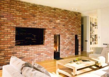 Telhas de gesso para decoração de interiores: 160+ Foto (sob a pedra, sob o tijolo) para auto-expressão brilhante