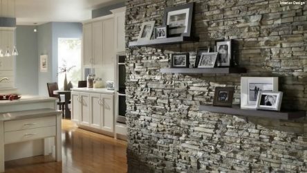Telhas de gesso para decoração de interiores: 160+ Foto (sob a pedra, sob o tijolo) para auto-expressão brilhante