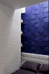 Telhas de gesso para decoração de interiores: 160+ Foto (sob a pedra, sob o tijolo) para auto-expressão brilhante