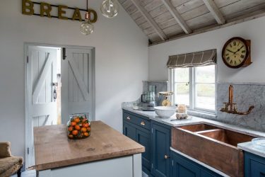 Design de cozinha azul: qual estilo entrar em contato? Mais de 170 fotos de incríveis combinações interiores