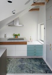 Design de cozinha azul: qual estilo entrar em contato? Mais de 170 fotos de incríveis combinações interiores