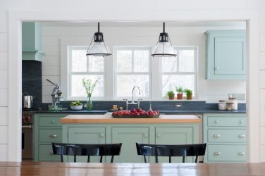 Design de cozinha azul: qual estilo entrar em contato? Mais de 170 fotos de incríveis combinações interiores