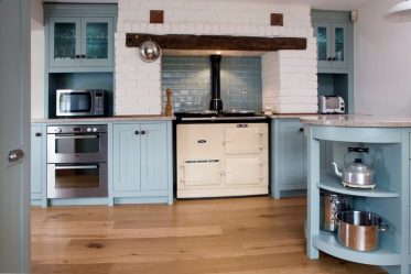 Design de cozinha azul: qual estilo entrar em contato? Mais de 170 fotos de incríveis combinações interiores