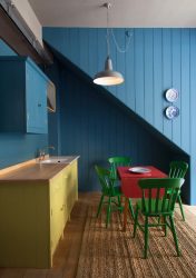 Design de cozinha azul: qual estilo entrar em contato? Mais de 170 fotos de incríveis combinações interiores