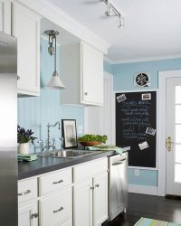 Design de cozinha azul: qual estilo entrar em contato? Mais de 170 fotos de incríveis combinações interiores