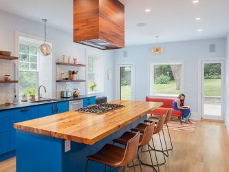 Design de cozinha azul: qual estilo entrar em contato? Mais de 170 fotos de incríveis combinações interiores