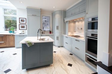 Design de cozinha azul: qual estilo entrar em contato? Mais de 170 fotos de incríveis combinações interiores