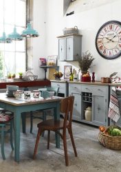 Design de cozinha azul: qual estilo entrar em contato? Mais de 170 fotos de incríveis combinações interiores