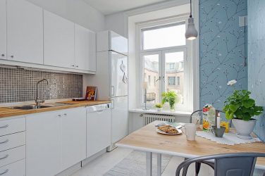 Design de cozinha azul: qual estilo entrar em contato? Mais de 170 fotos de incríveis combinações interiores