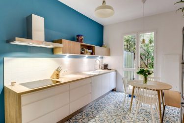 Design de cozinha azul: qual estilo entrar em contato? Mais de 170 fotos de incríveis combinações interiores