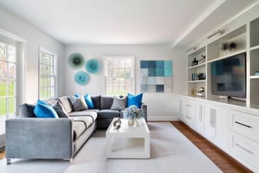 Azul: cor Zen no interior para alcançar a serenidade. 210+ (fotos) combinações de cores na cozinha, na sala de estar, no quarto