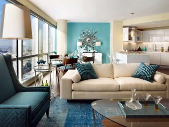 Azul: cor Zen no interior para alcançar a serenidade. 210+ (fotos) combinações de cores na cozinha, na sala de estar, no quarto