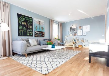 Azul: cor Zen no interior para alcançar a serenidade. 210+ (fotos) combinações de cores na cozinha, na sala de estar, no quarto
