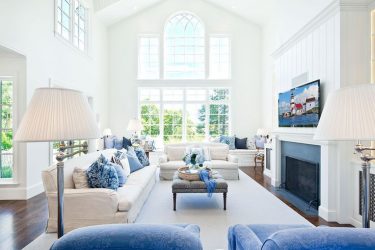 Azul: cor Zen no interior para alcançar a serenidade. 210+ (fotos) combinações de cores na cozinha, na sala de estar, no quarto