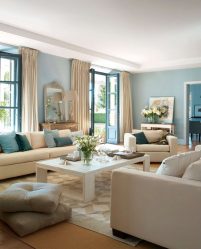 Azul: cor Zen no interior para alcançar a serenidade. 210+ (fotos) combinações de cores na cozinha, na sala de estar, no quarto