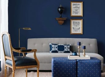 Azul: cor Zen no interior para alcançar a serenidade. 210+ (fotos) combinações de cores na cozinha, na sala de estar, no quarto