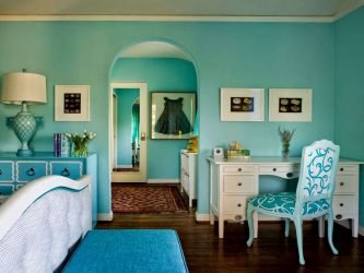 Azul: cor Zen no interior para alcançar a serenidade. 210+ (fotos) combinações de cores na cozinha, na sala de estar, no quarto