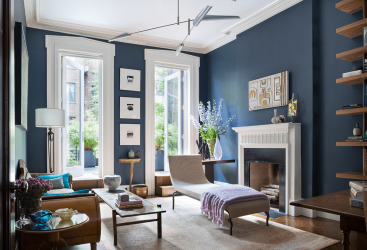 Azul: cor Zen no interior para alcançar a serenidade. 210+ (fotos) combinações de cores na cozinha, na sala de estar, no quarto