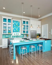 Azul: cor Zen no interior para alcançar a serenidade. 210+ (fotos) combinações de cores na cozinha, na sala de estar, no quarto