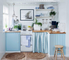 Azul: cor Zen no interior para alcançar a serenidade. 210+ (fotos) combinações de cores na cozinha, na sala de estar, no quarto