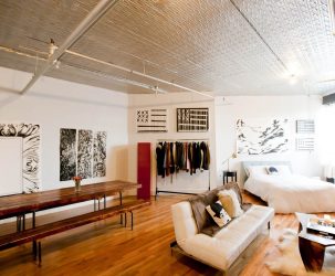 Zoneamento da sala de estar e quarto na mesma sala (235+ Design Photos): use o espaço com benefício e conveniência