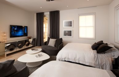 Zoneamento da sala de estar e quarto na mesma sala (235+ Design Photos): use o espaço com benefício e conveniência