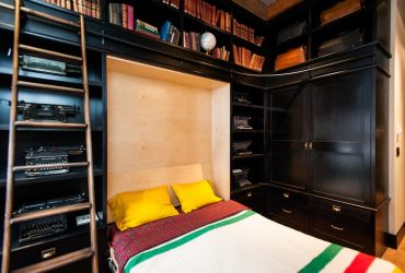 Zoneamento da sala de estar e quarto na mesma sala (235+ Design Photos): use o espaço com benefício e conveniência