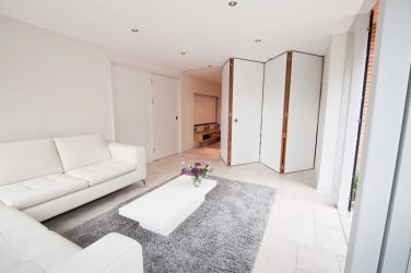 Zoneamento da sala de estar e quarto na mesma sala (235+ Design Photos): use o espaço com benefício e conveniência