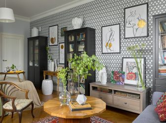 Zoneamento da sala de estar e quarto na mesma sala (235+ Design Photos): use o espaço com benefício e conveniência