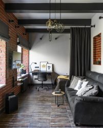 Zoneamento da sala de estar e quarto na mesma sala (235+ Design Photos): use o espaço com benefício e conveniência