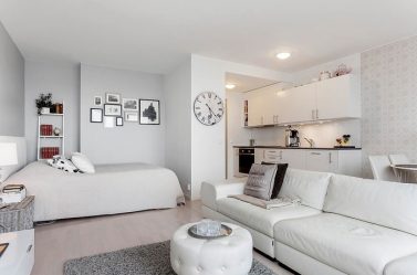 Zoneamento da sala de estar e quarto na mesma sala (235+ Design Photos): use o espaço com benefício e conveniência