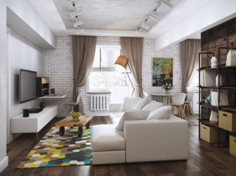 Cozinha design sala de estar em uma casa particular (mais de 200 fotos): técnicas de design e métodos de orçamento de transformação