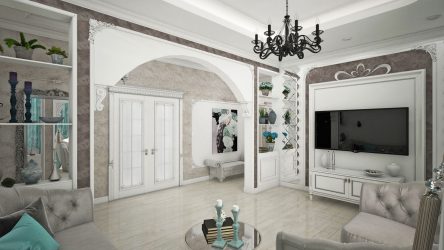 Cozinha design sala de estar em uma casa particular (mais de 200 fotos): técnicas de design e métodos de orçamento de transformação