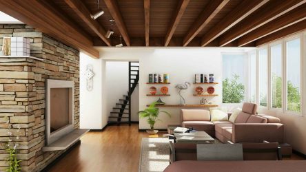 Cozinha design sala de estar em uma casa particular (mais de 200 fotos): técnicas de design e métodos de orçamento de transformação