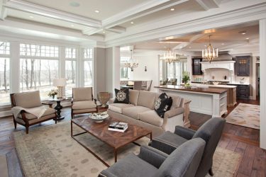 Cozinha design sala de estar em uma casa particular (mais de 200 fotos): técnicas de design e métodos de orçamento de transformação