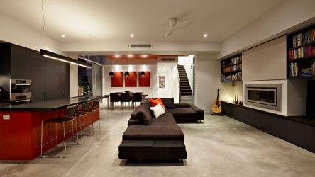 Cozinha design sala de estar em uma casa particular (mais de 200 fotos): técnicas de design e métodos de orçamento de transformação